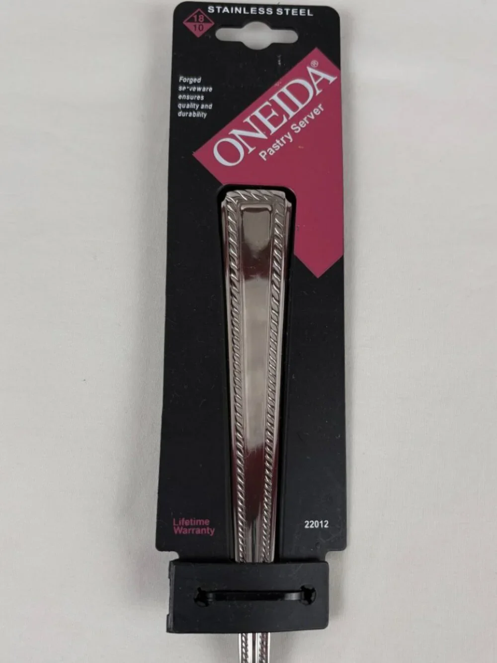 Oneida Flourish Pie Cake Pastry Server Stainless 18/10 NOS